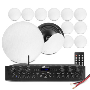 6 strefowy system multi room 12 x 8" NCSS8 z wzmacniaczem bluetooth