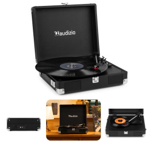 Gramofon w walizce RP111BK Audizio czarny