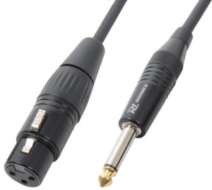Kabel sygnałowy XLR (f) / Jack mono 1,5m PD Connex