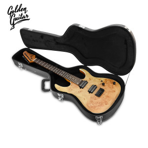 Gitara elektryczna superstrat- zestaw z futerałem -Golden Guitar naturalny