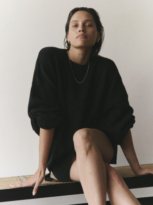 sweter oversize CONSCIOUS STORIES black - XL