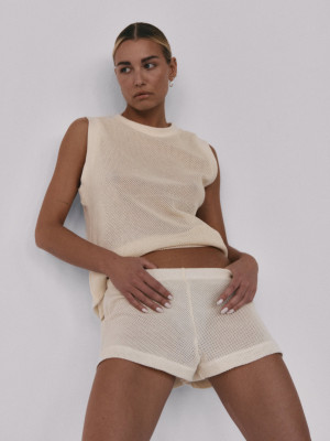 szorty LLARD eggshell - XS