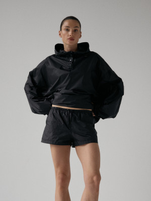 ortalionowe szorty MONOA black - XL