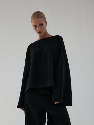 longsleeve RIO black - XS