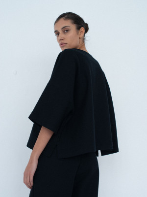 longsleeve MOAI black - XL