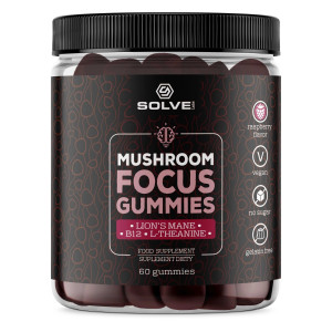 SolveLabs Mushroom Focus Gummies 60 żelek