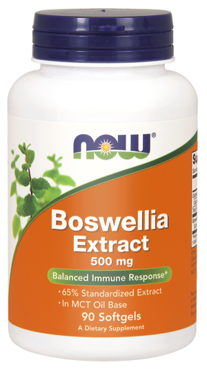 NOW Foods Boswellia Extract 500 mg 90 kapsułek żelowych