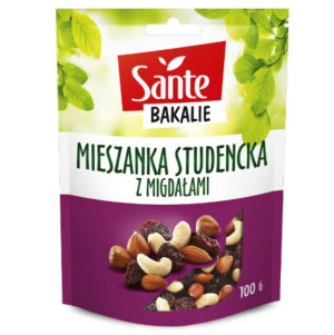 Sante Bakalia Mieszanka Studencka z Migdałami 100g