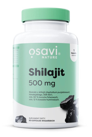 Osavi Shilajit (Nature) 500 mg 90 wegańskich kapsułek