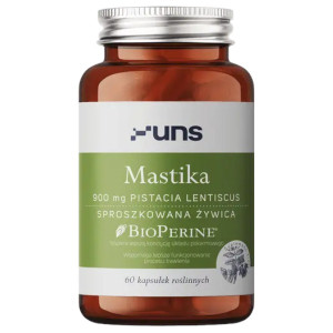 UNS Mastika + Bioperine 60 vege kapsułek
