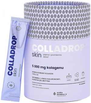 Aura Herbals Colladrop Skin kolagen 5000 mg saszetki 30 sztuk