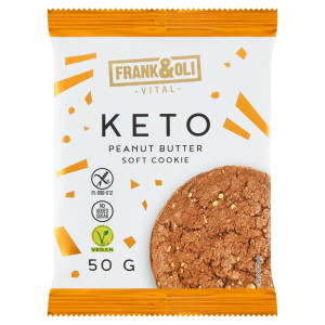Frank&Oli Keto Ciasteczko Peanut Butter 50g