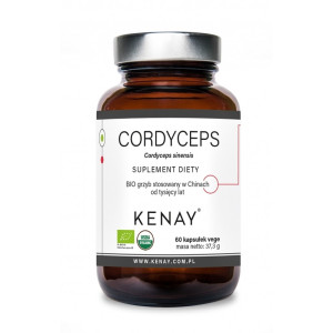 Kenay Cordyceps BIO 60 kapsułek