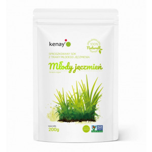 Kenay Trawa z młodego jęczmienia BIO sproszkowany sok 200 g
