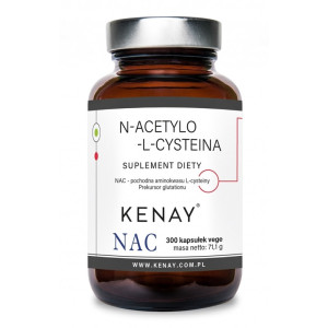 Kenay NAC N-Acetylo-L-Cysteina 150 mg 300 kapsułek