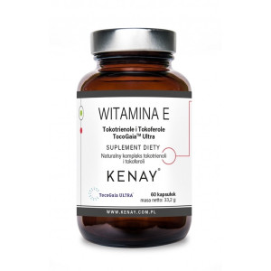Kenay Witamina E (Tokoferole i Tokotrienole) TocoGaia™ Ultra 60 kapsułek