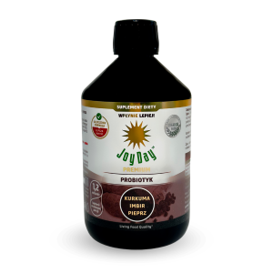 JOY DAY Probiotyk Kurkuma Imbir Pieprz 500ml