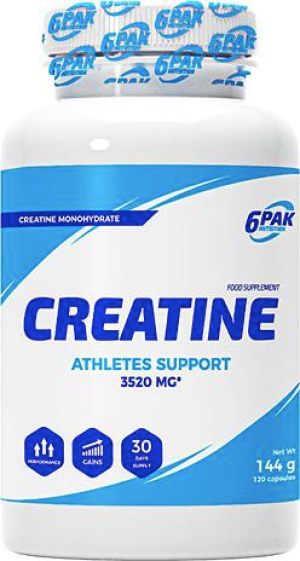 6PAK Creatine 120 kapsułek