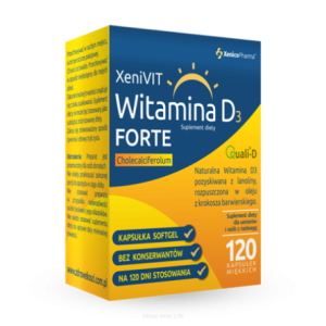 Xenico XeniVIT Witamina D Forte 120 kapsułek