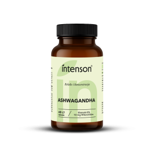 Intenson Ashwagandha 10 mg witanolidów 60 tabletek