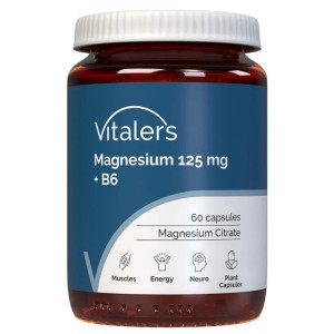Vitaler's Magnez 125 mg + B6 6 mg 60 kapsułek