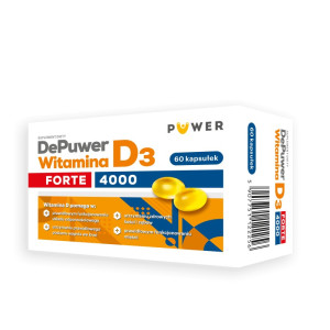 Puwer DePuwer Witamina D3 4000 60 kapsułek
