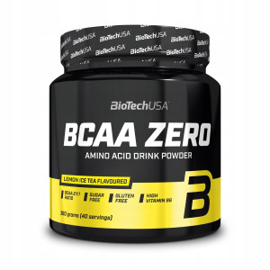 BioTech USA BCAA ZERO 360 g o smaku lemon ice tea