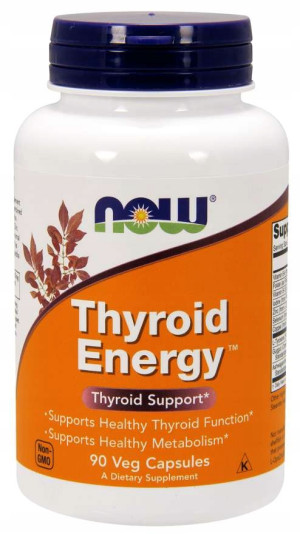Now Foods Thyroid Energy (Wsparcie tarczycy) 90 kapsułek