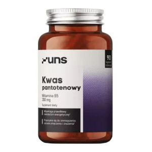 UNS Kwas Pantotenowy witamina B5 90 vege kapsułek