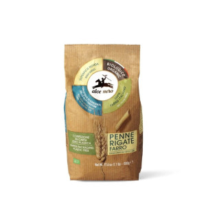 Alce Nero Makaron Z Płaskurki Penne BIO 500 g
