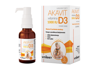 VITADIET AKAVIT Witamina D3 1000 IU krople 29,4 ml