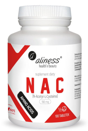 Aliness NAC N-Acetyl-L-Cysteina 190 mg 100 tabletek