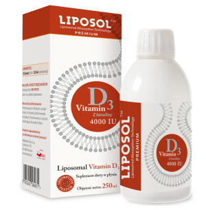 Liposol by Aliness Liposomalna Witamina D3 4000 IU 250 ml
