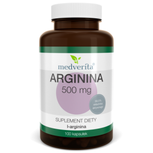 Medverita Arginina 500 mg 100 kapsułek