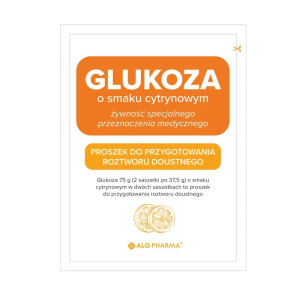 Alg Pharma Glukoza 75 g (2 saszetki x 37,5 g)