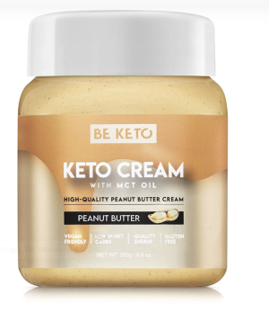 BeKeto Keto Krem Doskonała Pasta Orzechowa 250g