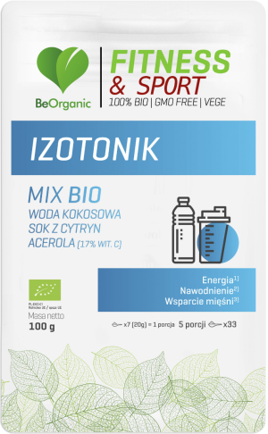 BeOrganic by Aliness Izotonik BIO 100g