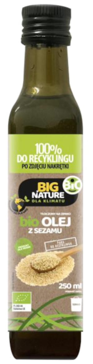 Big Nature Olej sezamowy BIO 250ml