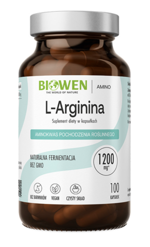 Biowen L-Arginina 100 kapsułek