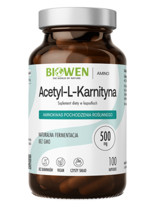Biowen Acetyl-L-Karnityna 100 kapsułek