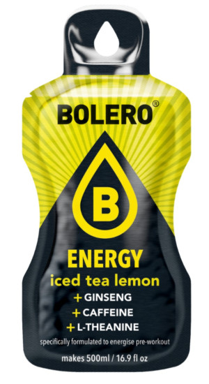 Bolero Energy Iced Tea Lemon 7g