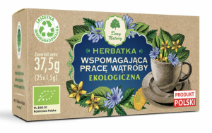 Dary Natury Herbatka Wspomagająca Pracę Wątroby BIO (25 x 1,5 g) 37,5 g