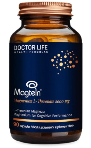 Doctor Life Magtein L-treonian magnezu 2000 mg 90 kapsułek