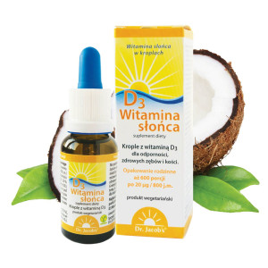 Dr. Jacob's Witamina D3 w kroplach 20 ml