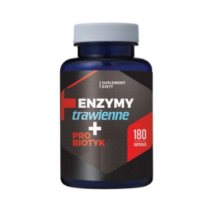 Hepatica Enzymy Trawienne + Probiotyk 180 kapsułek