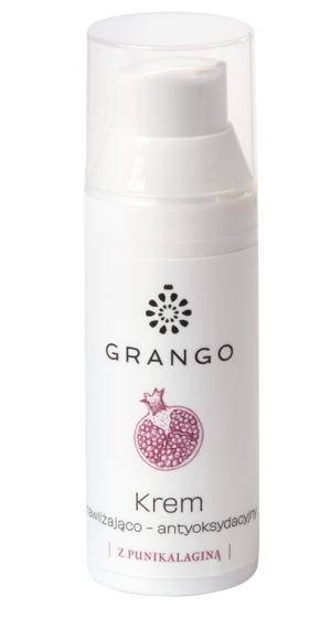 GRANGO Krem do twarzy nawilżająco-antyoksydacyjny z punikalaginą 50 ml