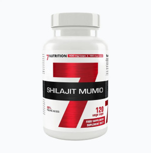 7Nutrition Shilajit Mumio 400 mg 120 vege kapsułek