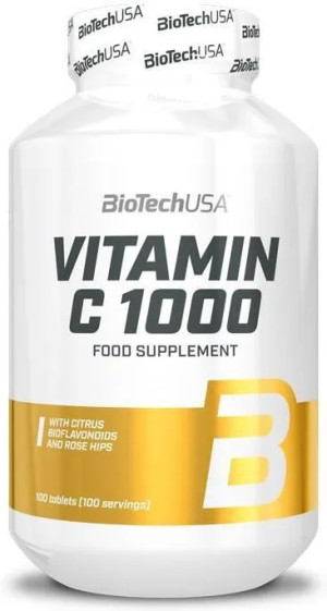 BioTech USA Vitamin C 1000 100 tabletek