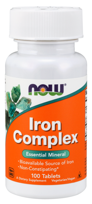 Now Foods Iron Complex 100 tabletek