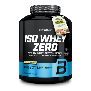 BioTech USA Iso Whey 1816 g lactose reduced o smaku bananowym